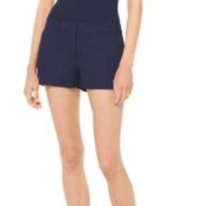 Michael Kors Navy Tailored Shorts
